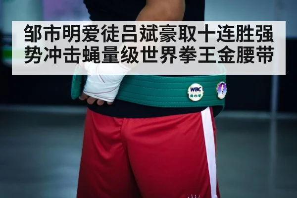 boxing champion belt